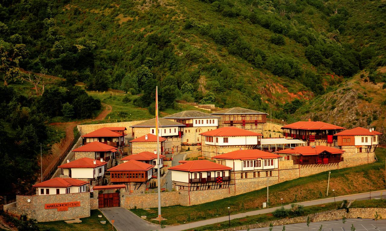 Macedonian Village Hotel & Resort سكوبجي المظهر الخارجي الصورة