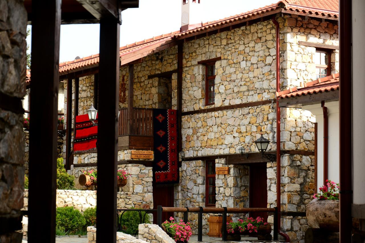 Macedonian Village Hotel & Resort سكوبجي المظهر الخارجي الصورة