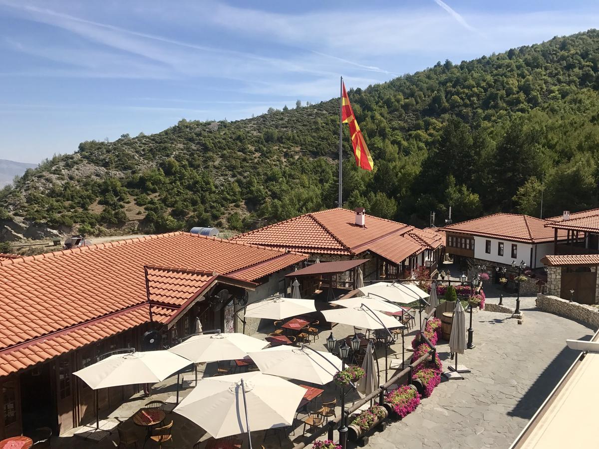 Macedonian Village Hotel & Resort سكوبجي المظهر الخارجي الصورة