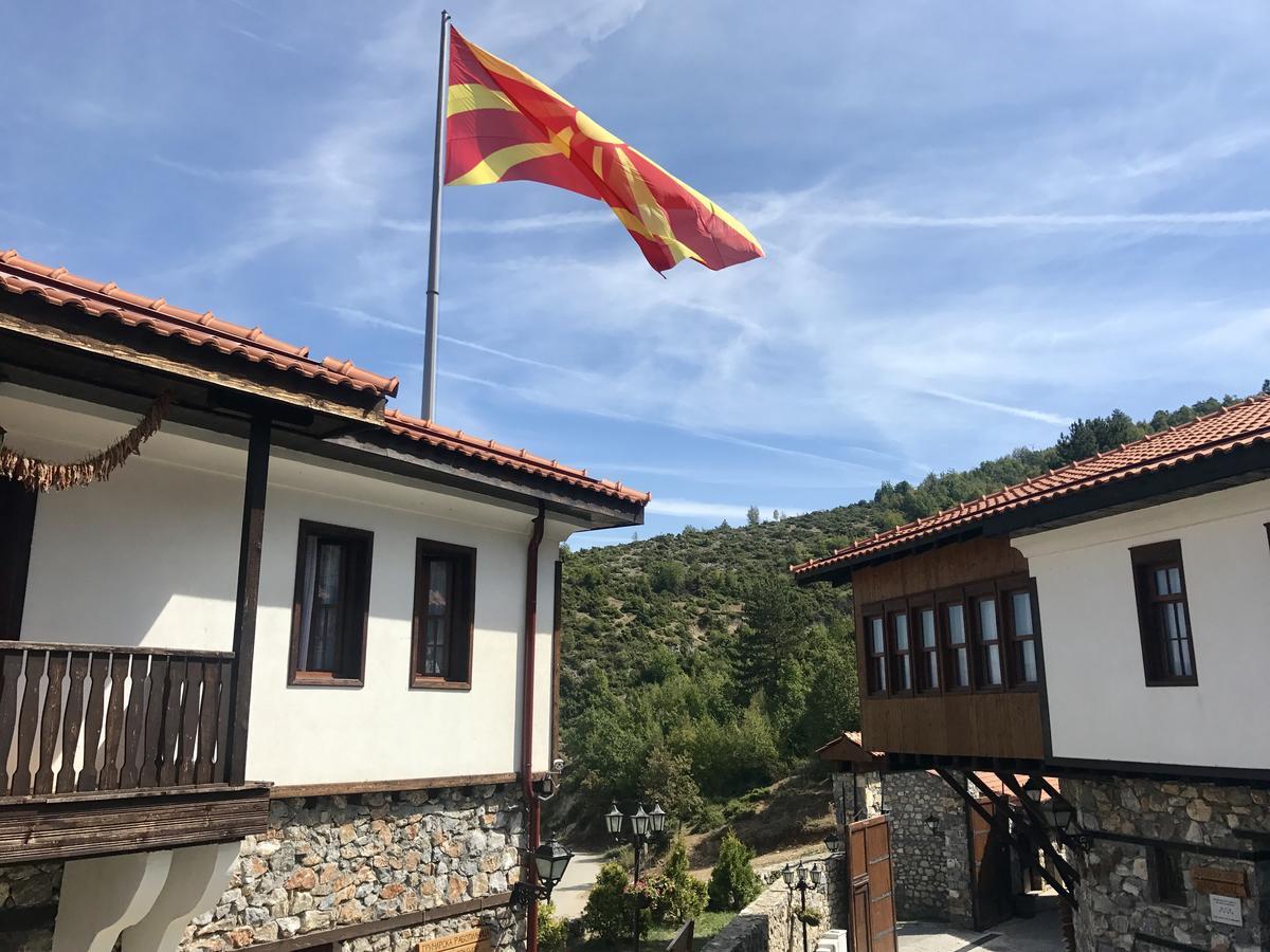 Macedonian Village Hotel & Resort سكوبجي المظهر الخارجي الصورة